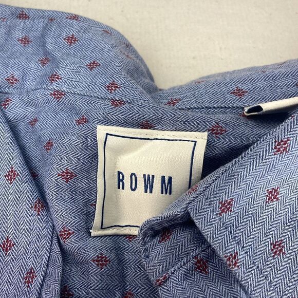 Men’s long sleeve button down shirt 2XT ROWM - Picture 5 of 9